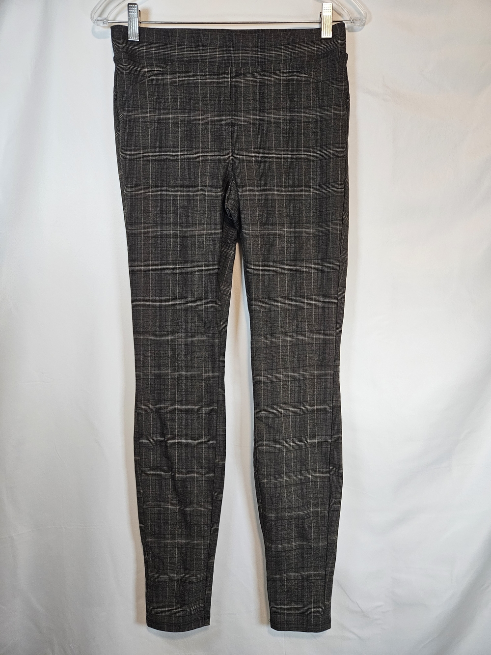 Simply Vera Vera Wang Brown Plaid Skinny Pants